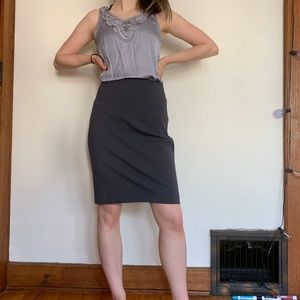 Ann Taylor elastic pencil skirt